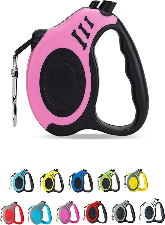 Rexmon Retractable Dog Leash - 16ft Quick-Lock Nylon Tape Dog Chain - 360° Tangle-Free, Anti-Slip Cat & Dog Rope - Small, Medium, Large Pet Accessories (up to 33 lbs/15kg) - Multi colour 1 Pcs,5 Meter - Image 2